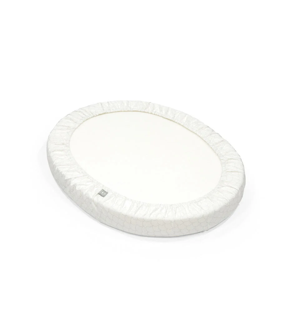 Stokke Hoeslaken Sleepi Mini Fans Grey 90x109 cm