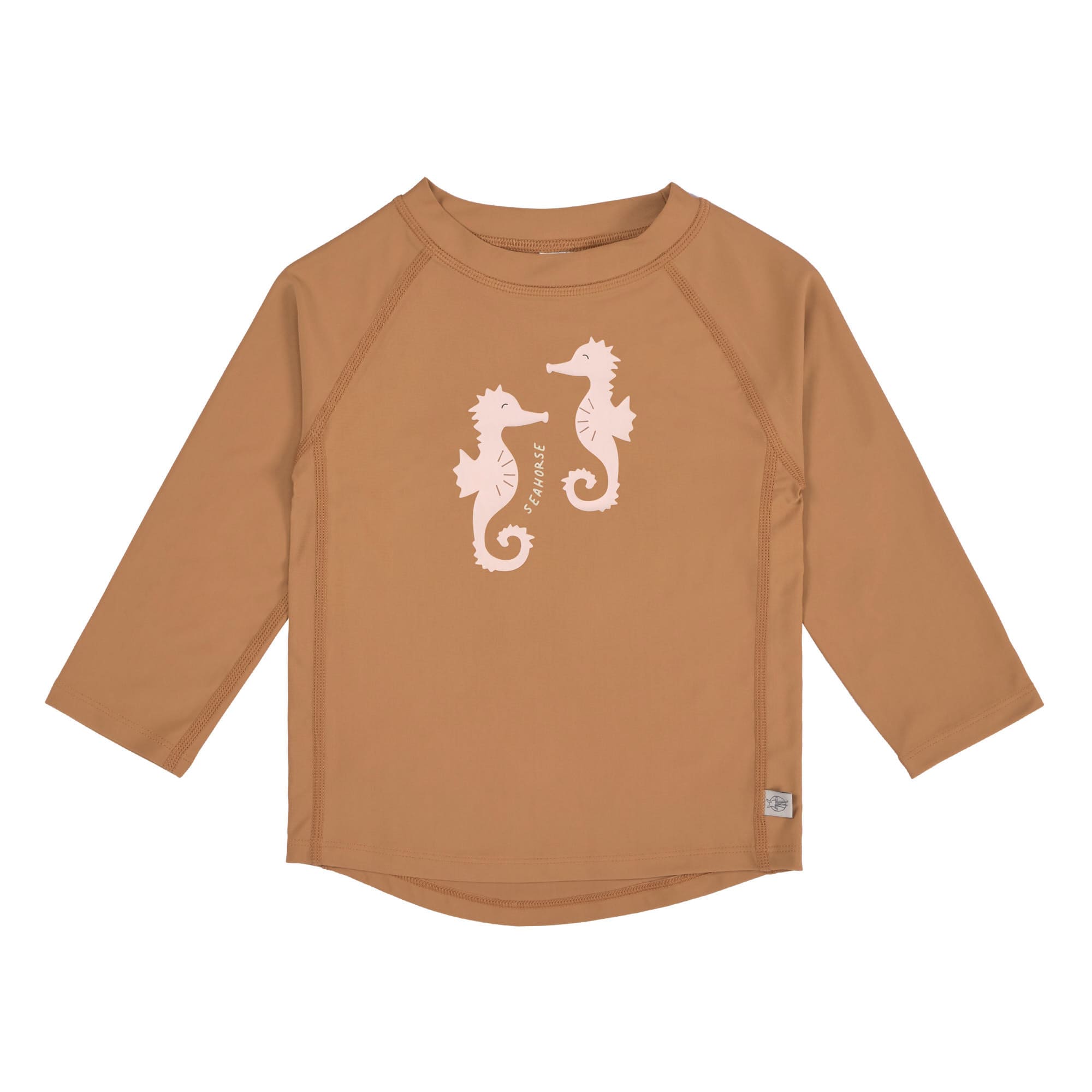 Lässig / UV shirt lange mouwen / seahorse caramel - 3-6 M