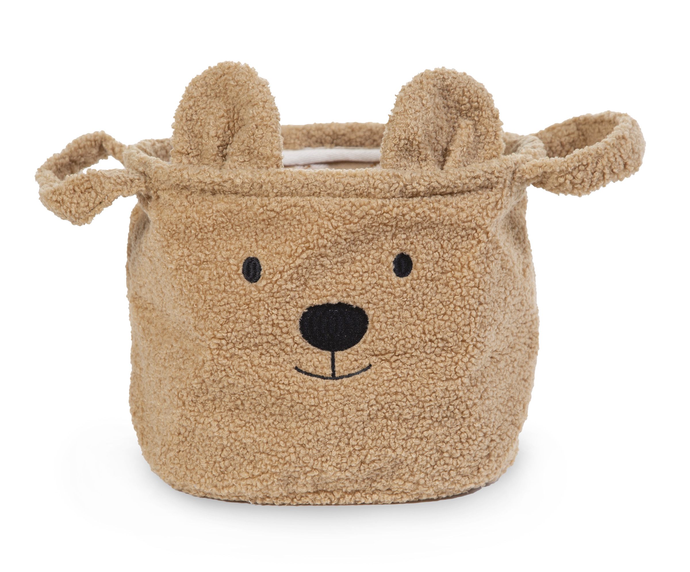 Childhome Linnenmand Teddy Beige 25x20x20 cm