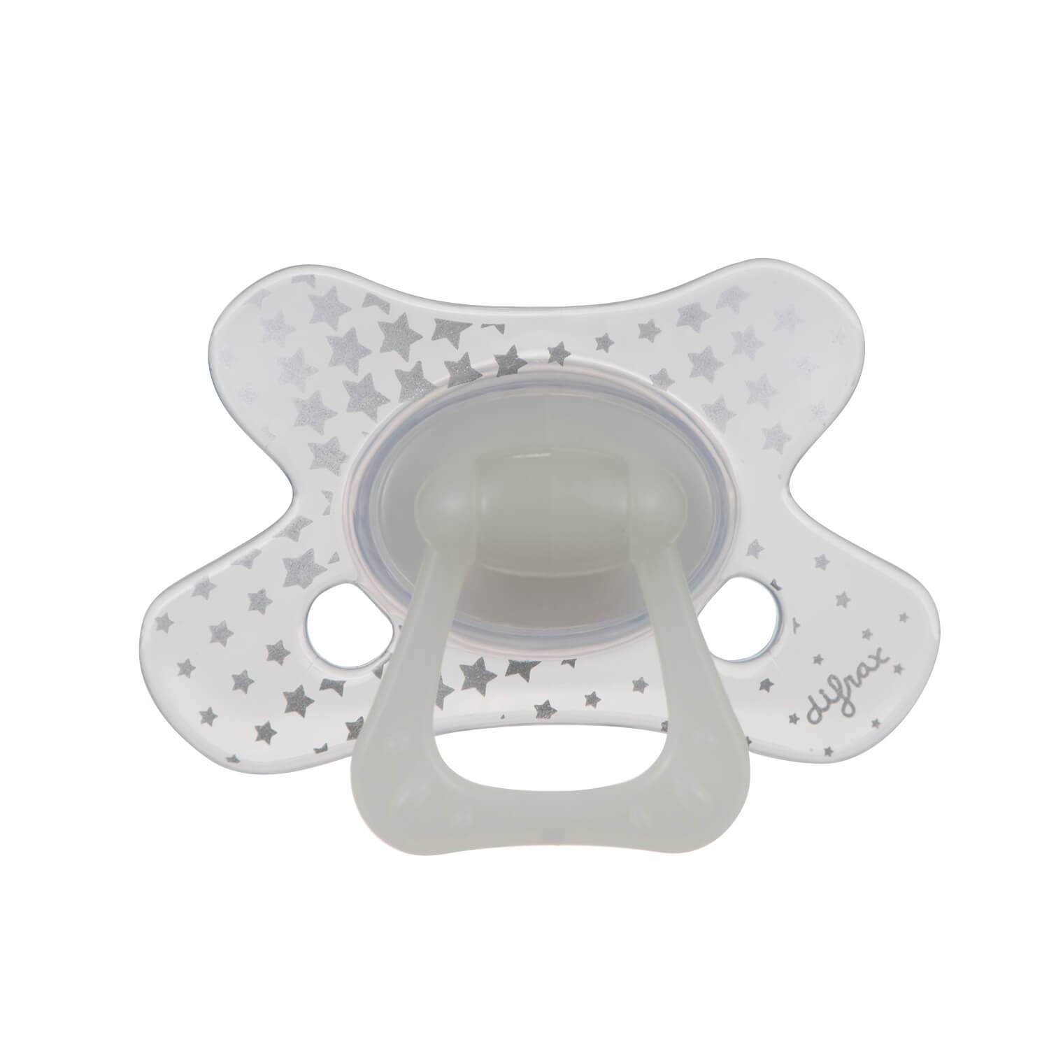 Difrax Fopspeen Natural Glow in the Dark +20 maand