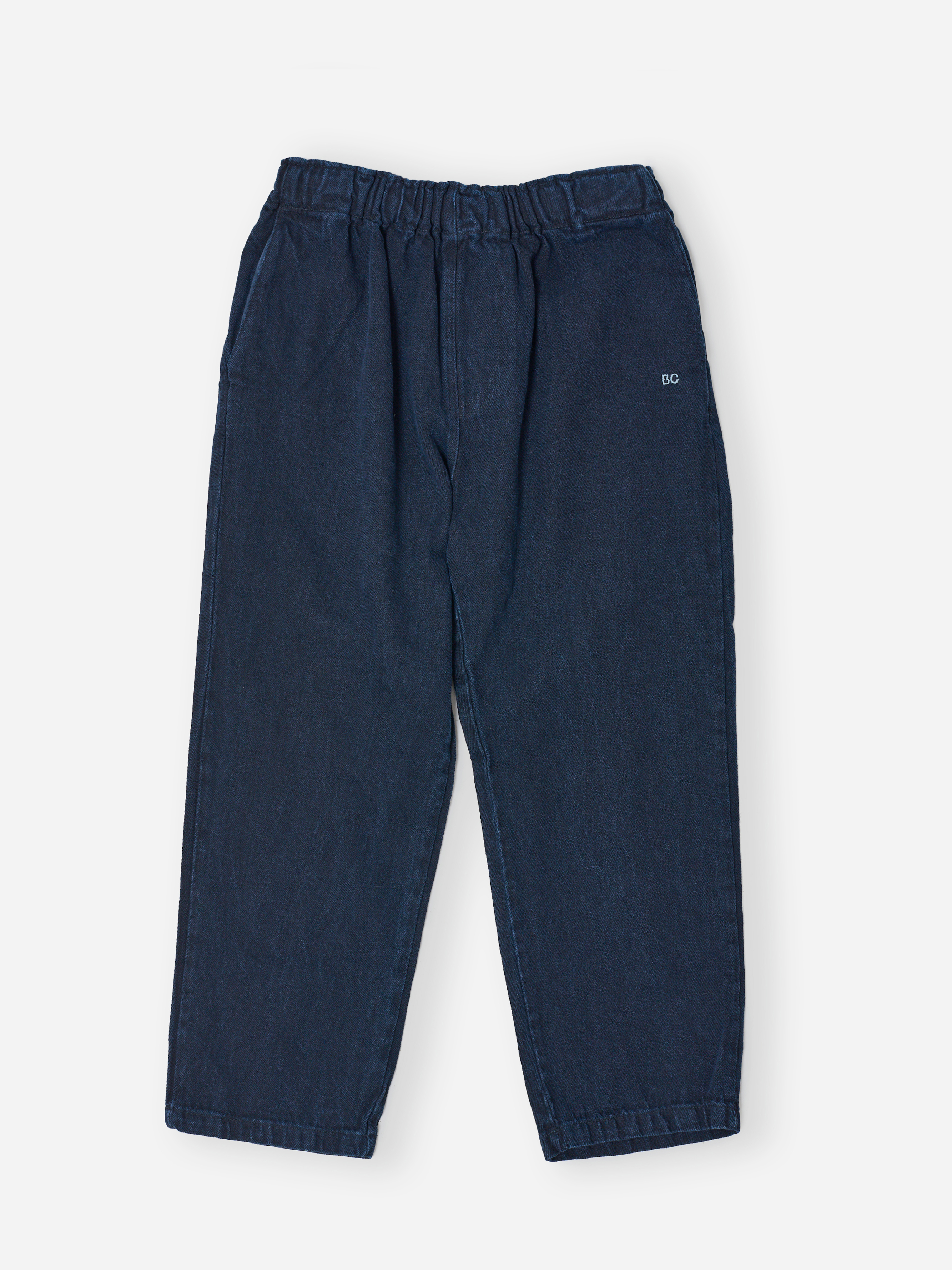 Bobo Choses Kids Broek Denim Midnight Blue