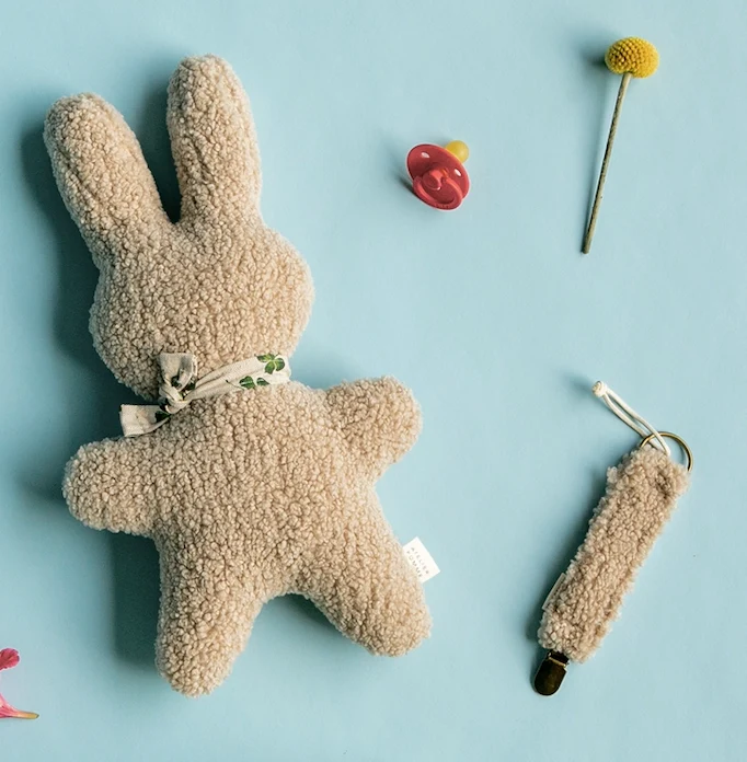 ATELIER POMME Fopspeenkoord Teddy Beige