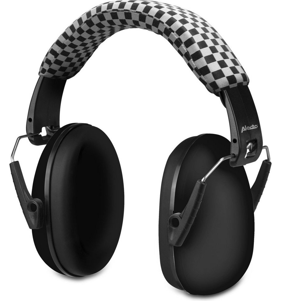 Alecto Gehoorbeschermer Kids +18 Maand Zwart - BV-71BK