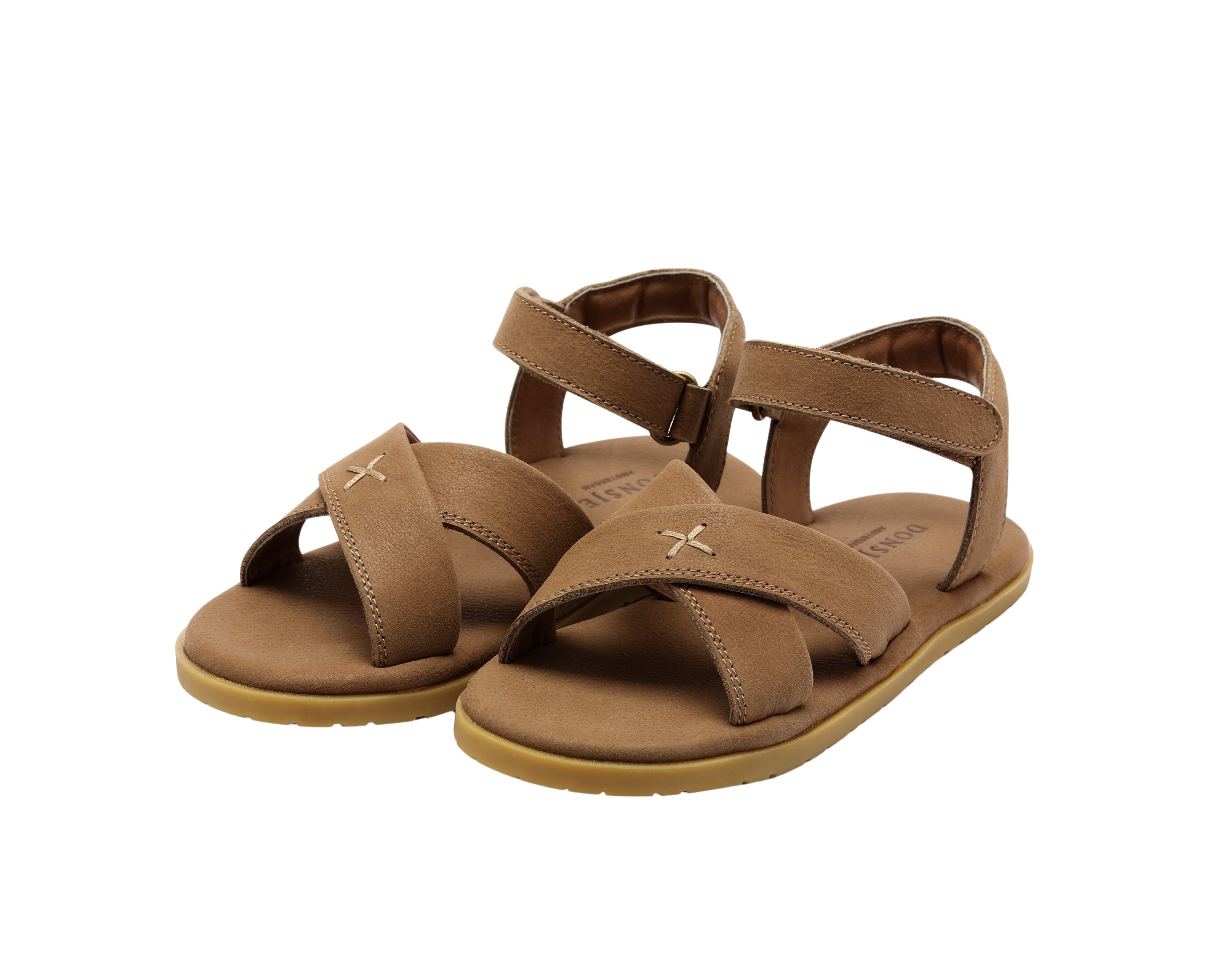 Donsje Sandaal Otis Truffle Leather