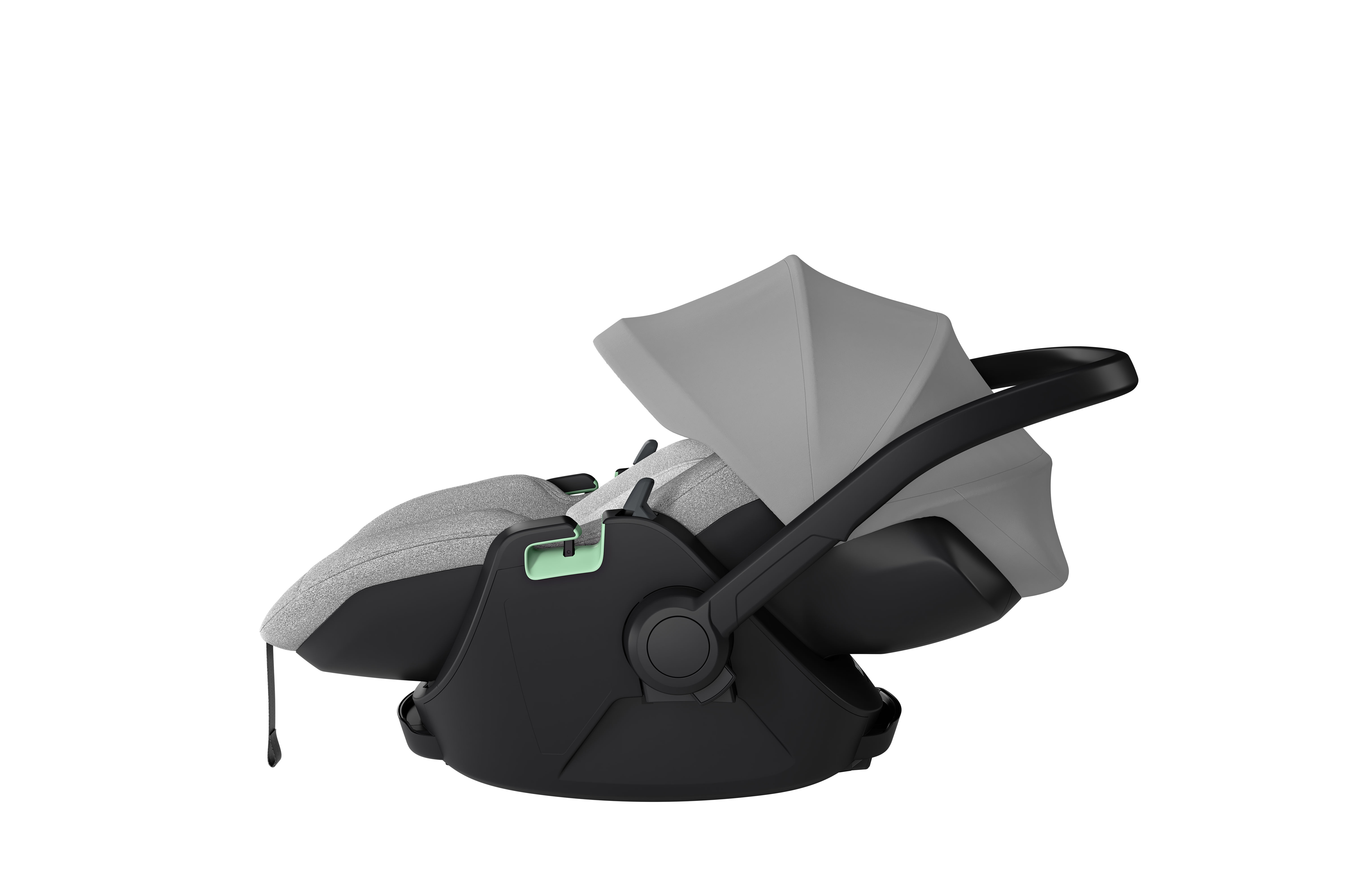 Thule Autostoel Maple 40-75 cm Easydock draaibaar met Ligmodus - Light Grey