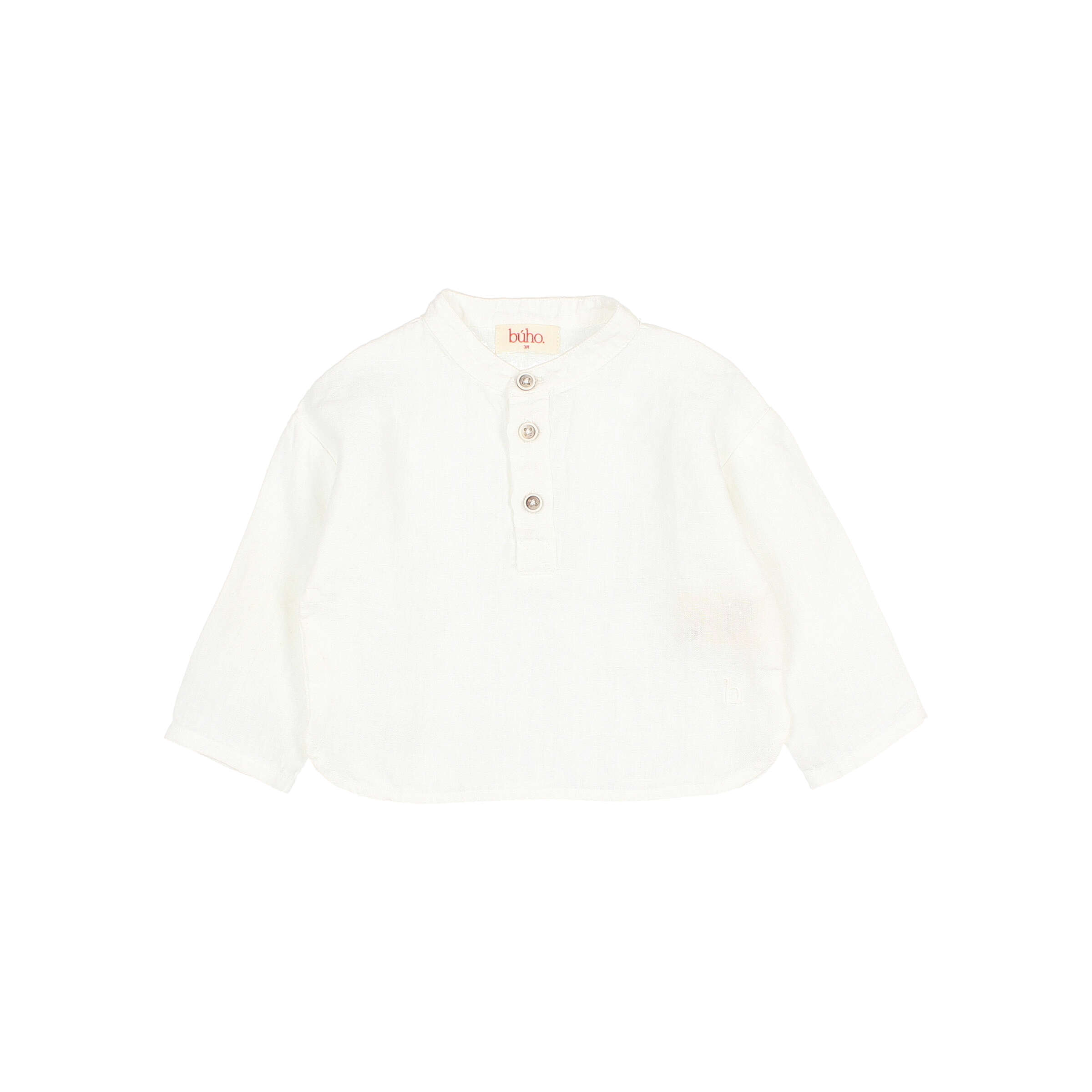 Buho Baby Kurta Linen White