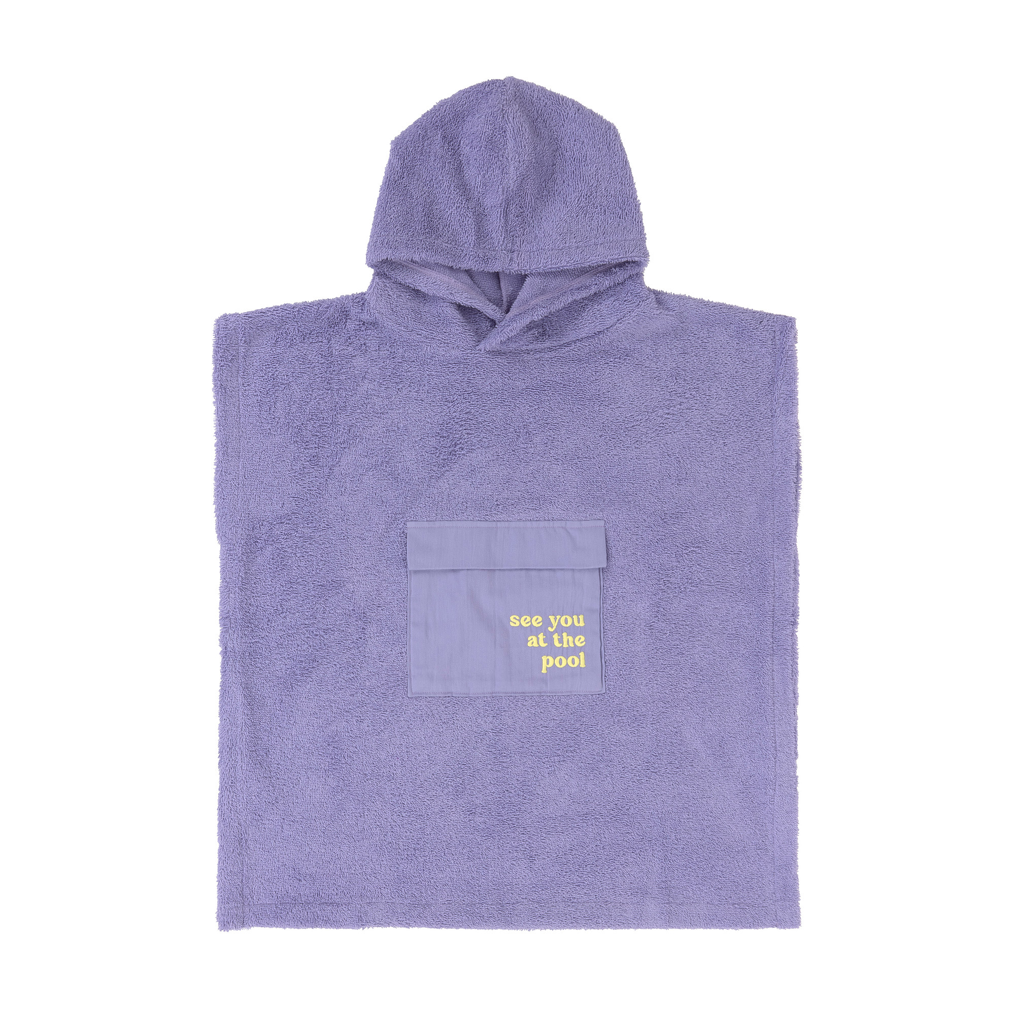 Lässig Poncho Terry Surf Purple