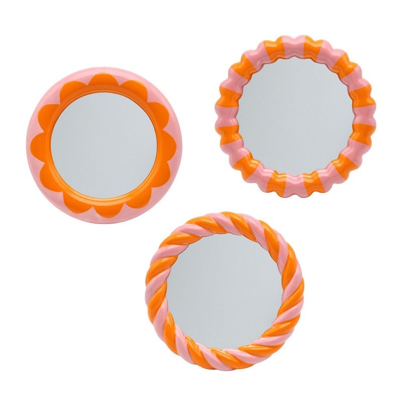 Que Rico Spiegel Lorena 19cm - assorti - prijs per stuk