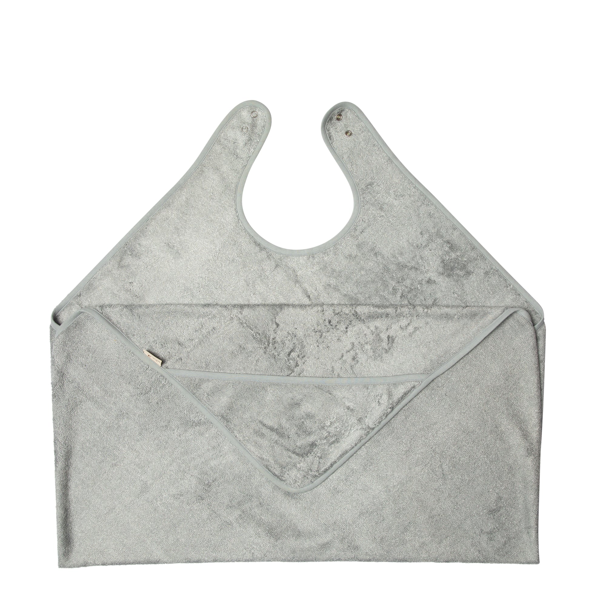 Timboo Badcape-Knuffelhanddoek Adult-Kid Moon Blue 98x140 cm