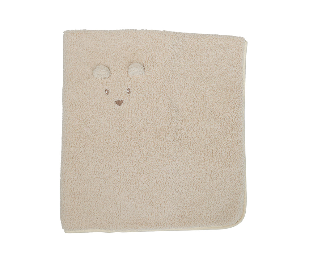 Pericles Deken Bed Bear Creme 100x150 cm