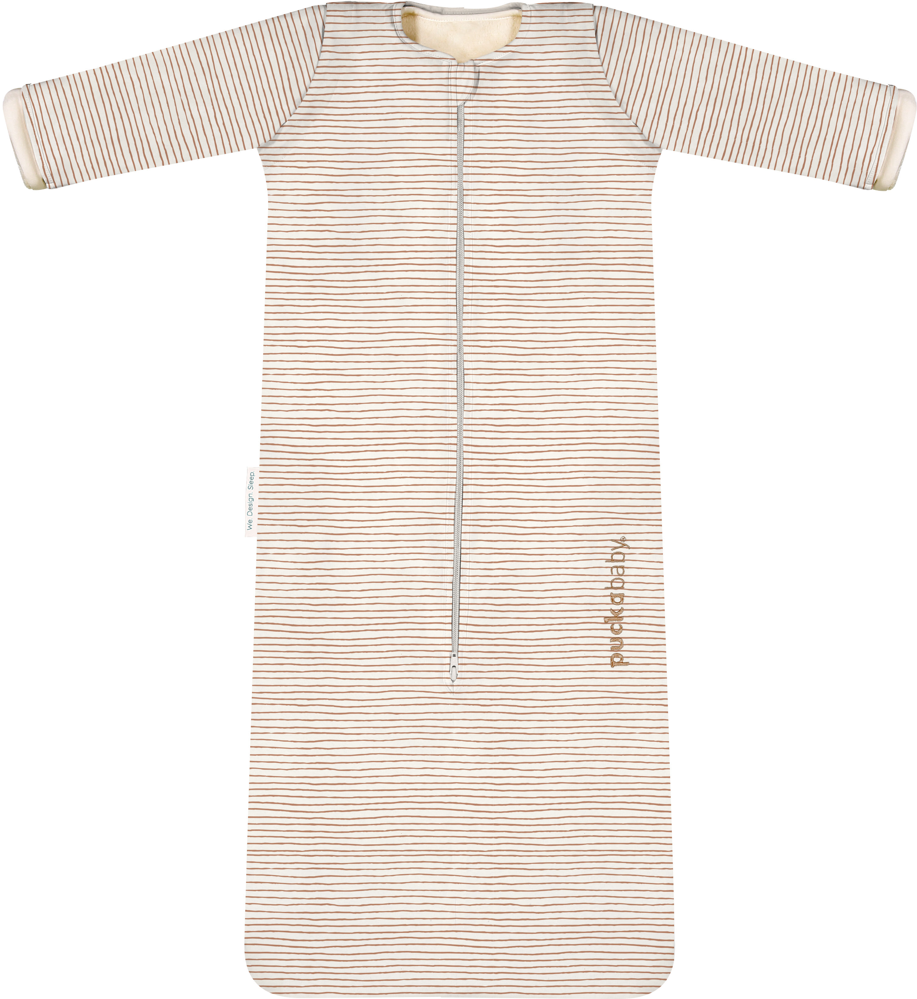 Puckababy Slaapzak The Bag 4 Seizoenen Hazel Stripes 6 maand tot 2,5 jaar - 100 cm