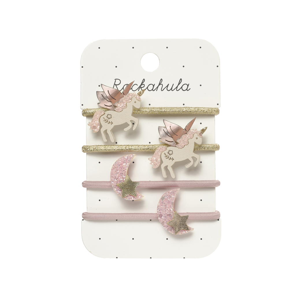 Rockahula Haarelastiek Magical Unicorn Ponies - 4 stuks