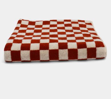 Homehagen / handdoek 70x140 / cinnamon check