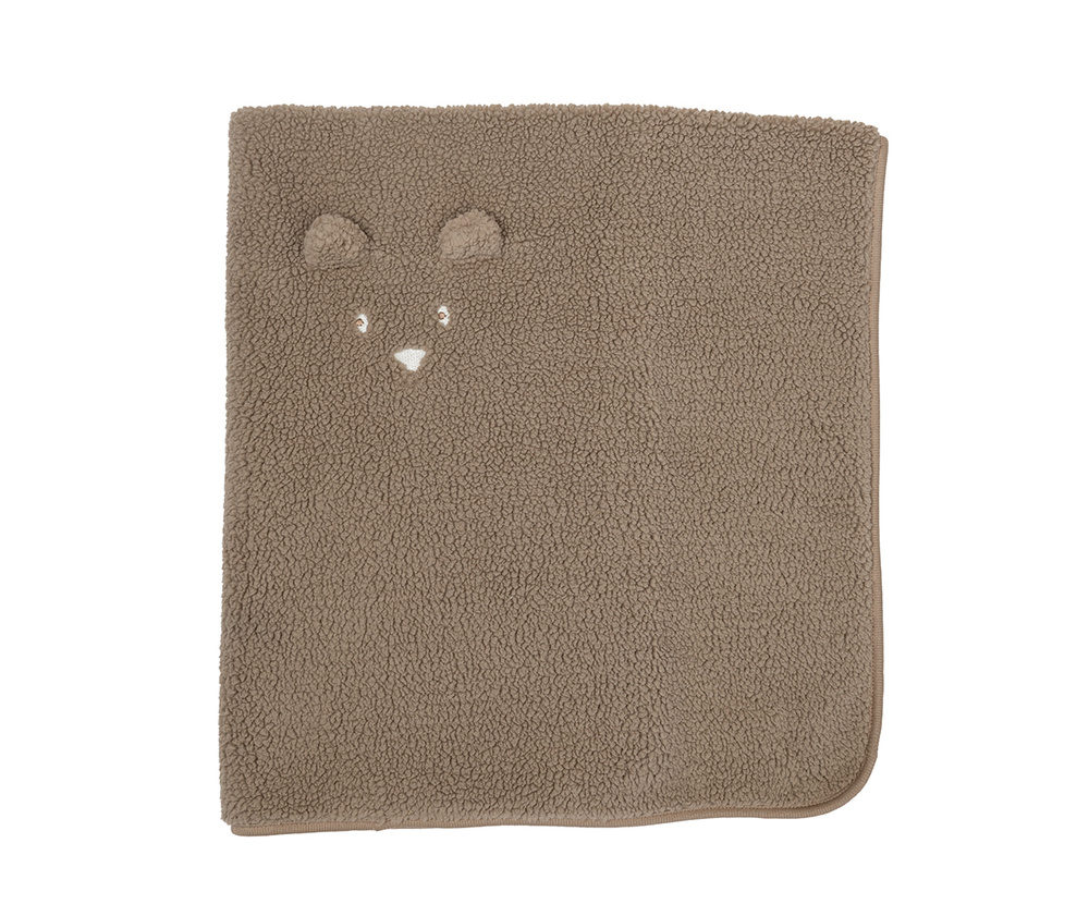 Pericles Deken Bed Bear Chocolate 100x150 cm