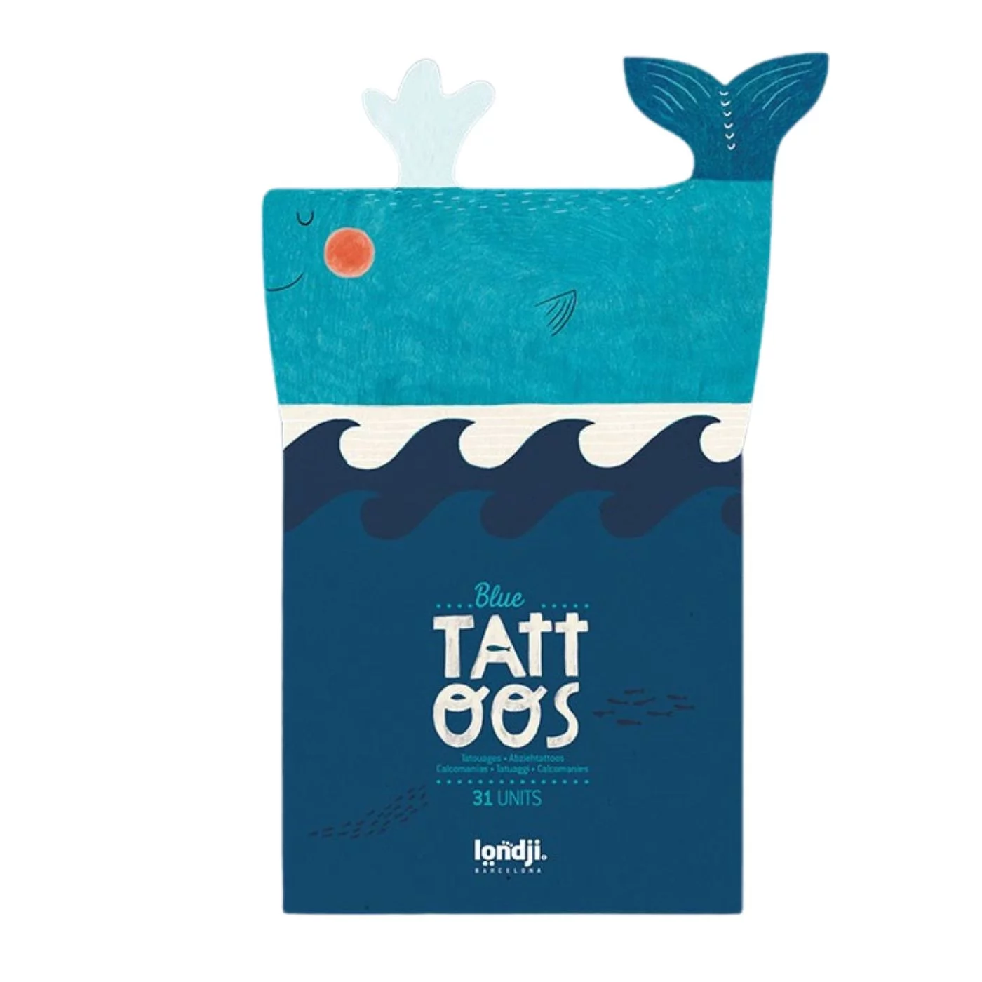 Londji Tattoos Blue - 6 stuks