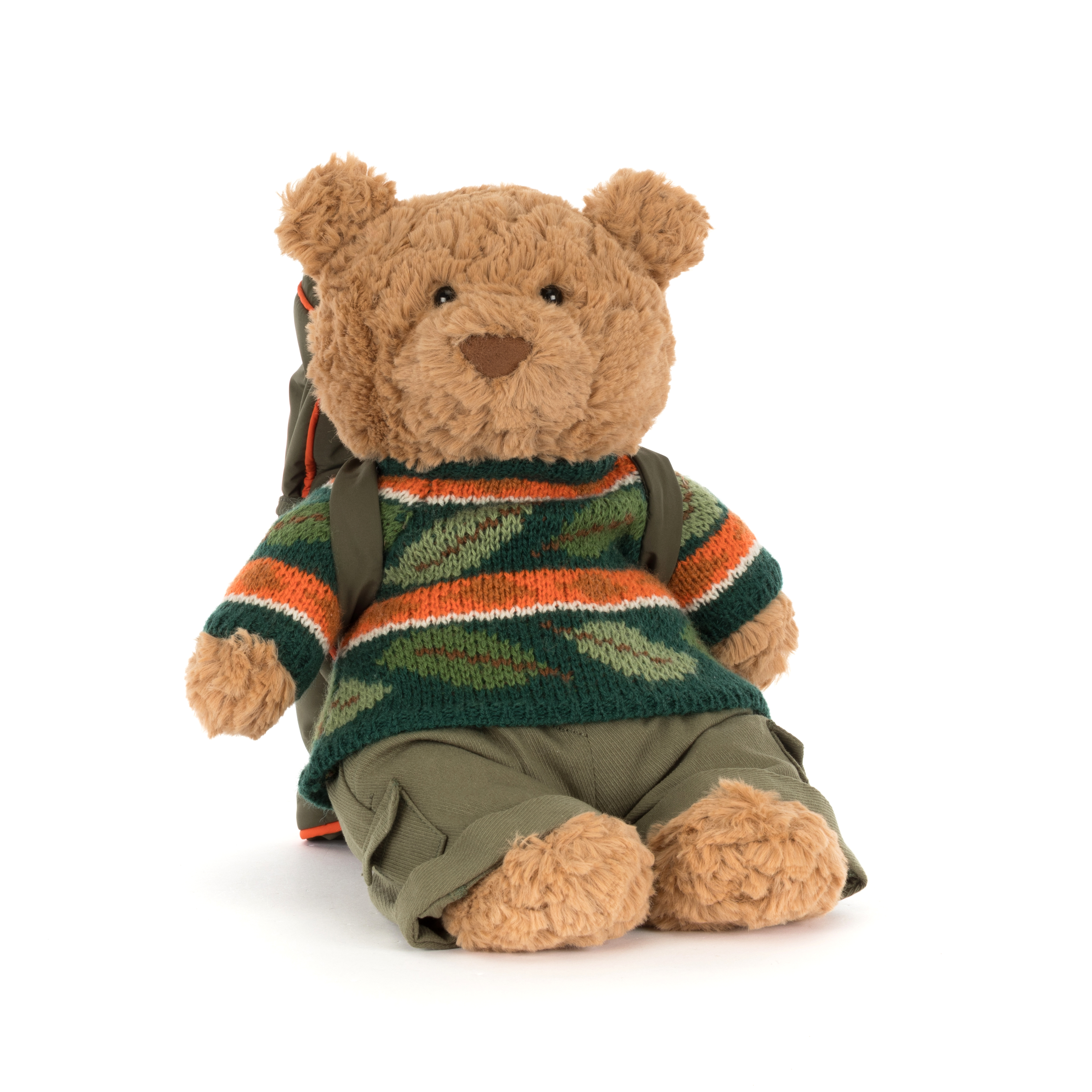 Jellycat Knuffel Bartholomew Bear Hiking Outfit 12x8x26 cm