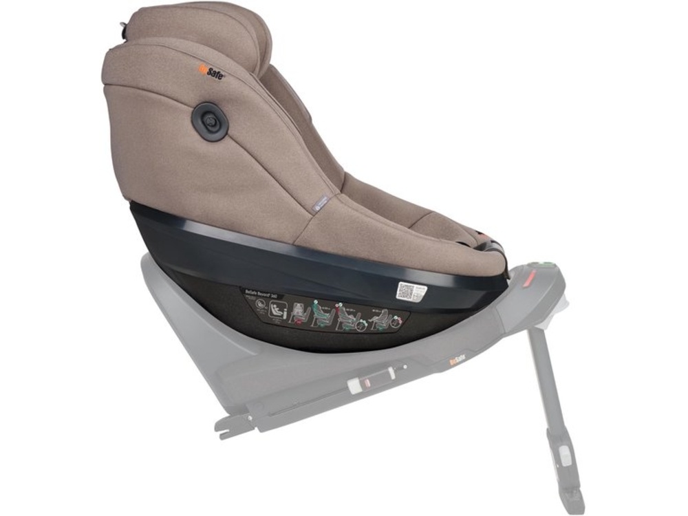 BeSafe Autostoel Beyond² 360 Dark Sand SoftBreeze 125 cm - 3-6 jaar