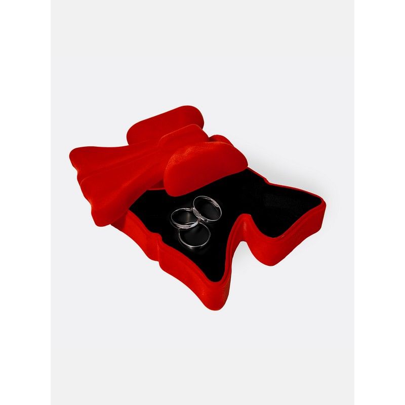 Doiy Opbergdoos Bow Red - Juwelendoos