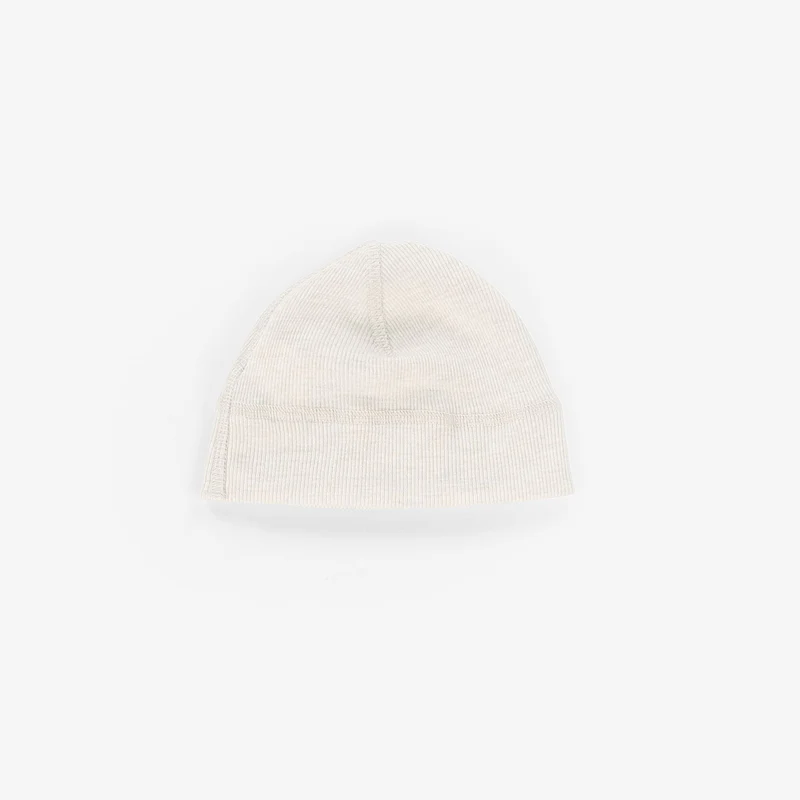 Kico Label Muts Merinowol Wit Baby maat 50-56