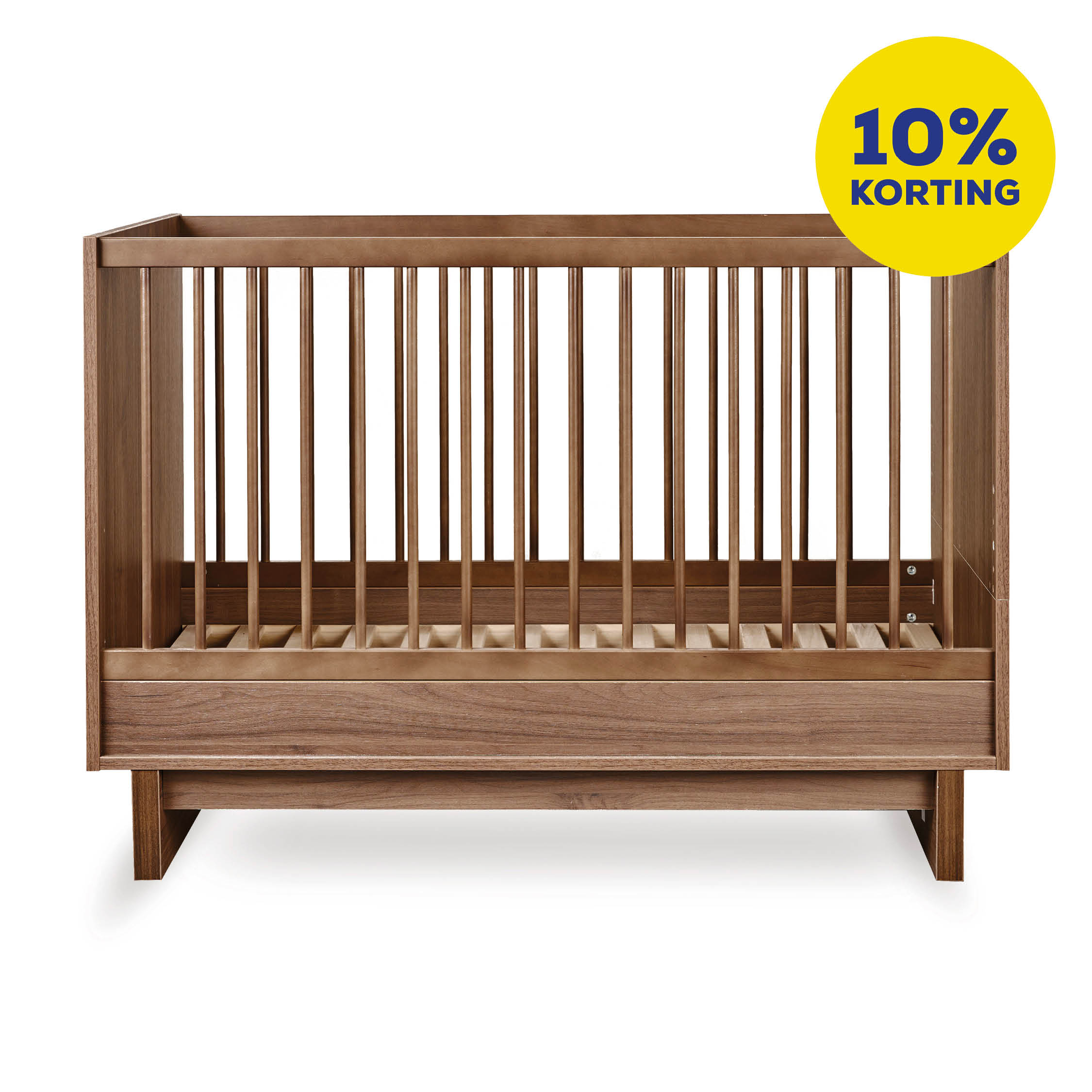 Quax Bed Kyo Walnut 120x70 cm