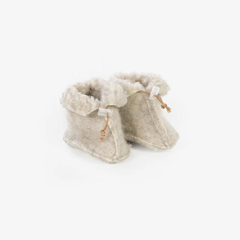 Kico Label Booties Grijs maat 1 - 0-6 maand
