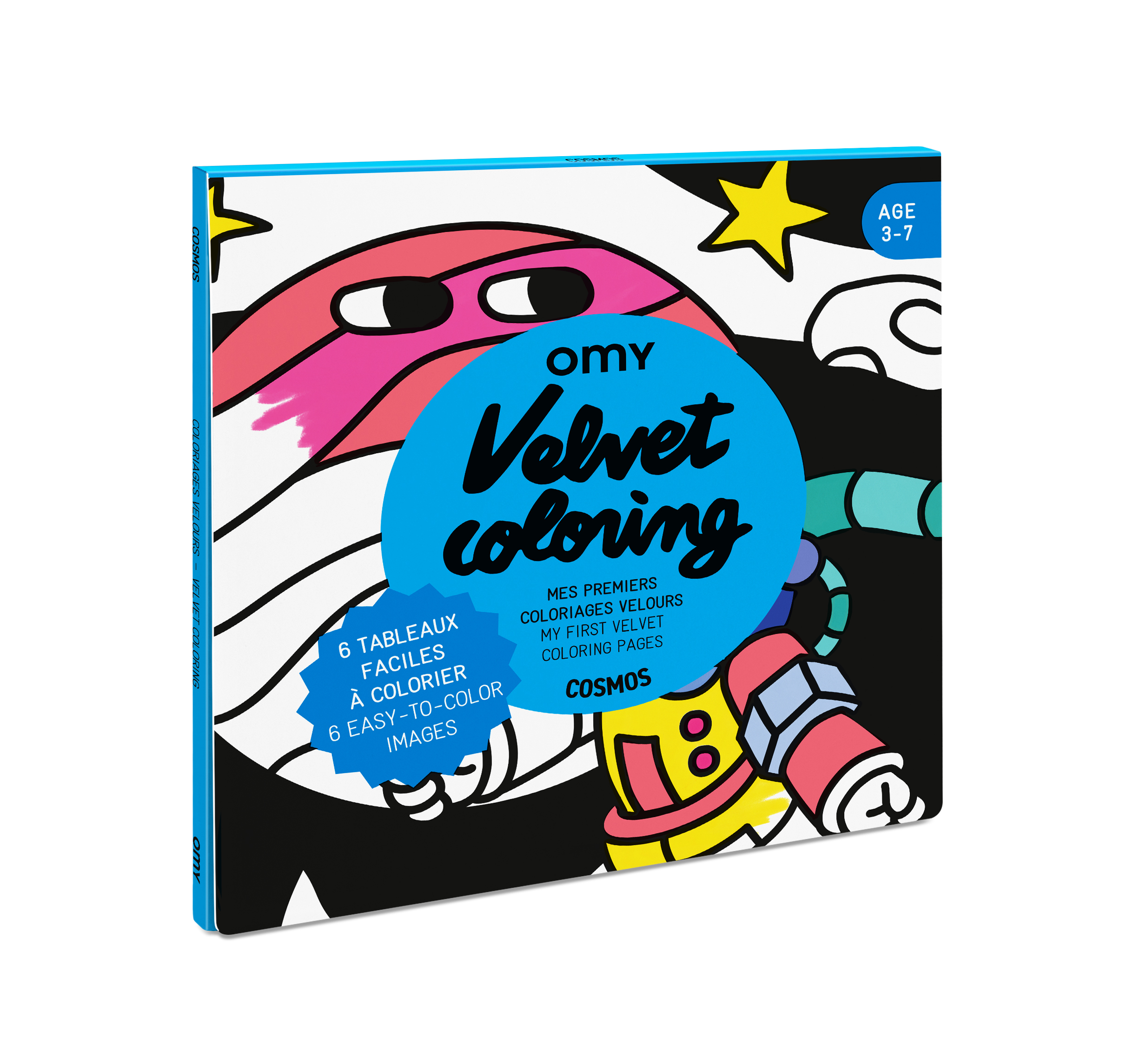Omy Kleurblok Velvet Coloring Cosmos