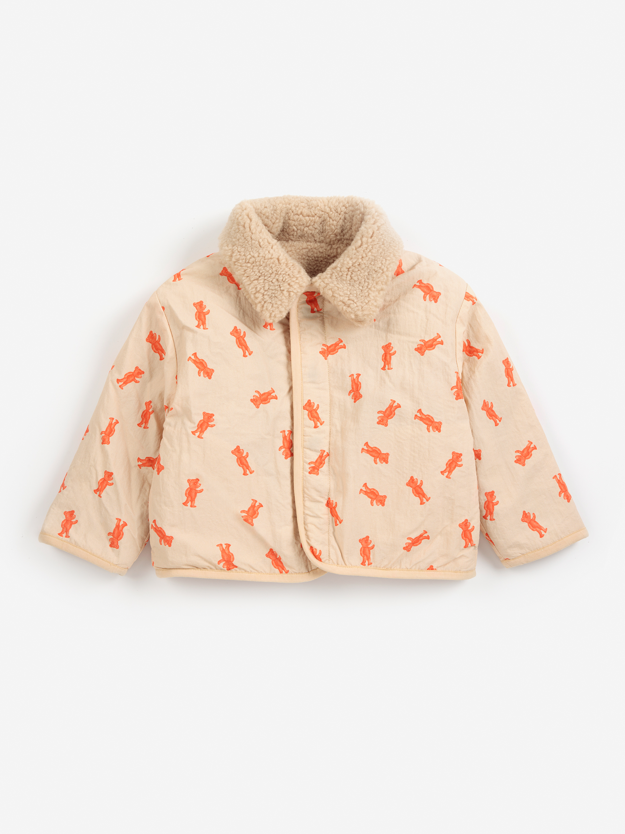 Bobo Choses Baby Jas Reversible Softpaw Monster Sheepskin