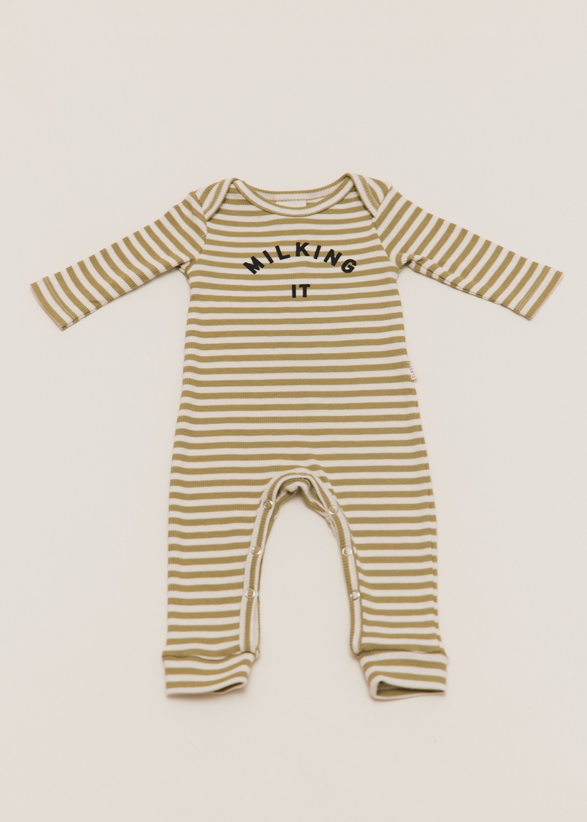 Claude & Co Onesie Milking It Stripe