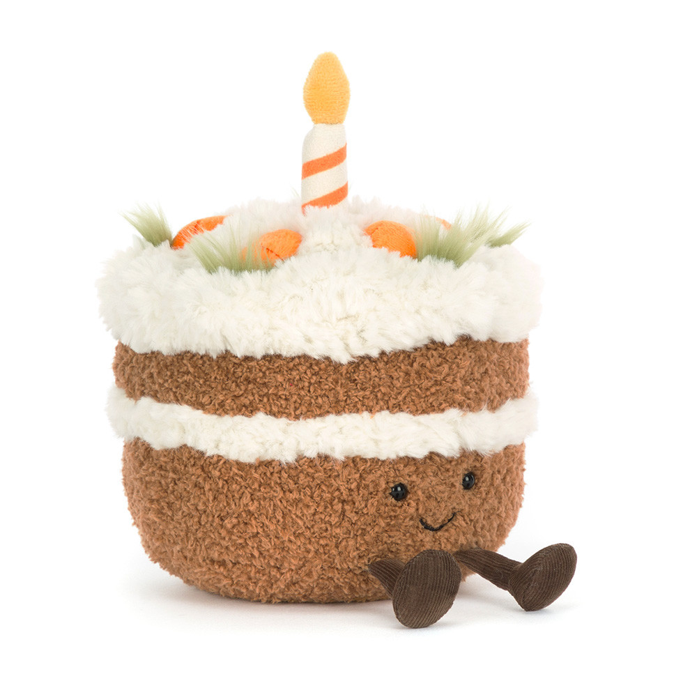 Jellycat Knuffel Amuseables Carrot Cake 15x15x14 cm