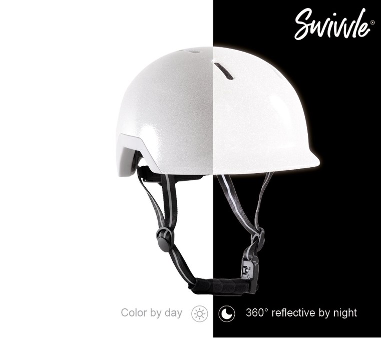 Swivvle Sirius Fietshelm Ivory white