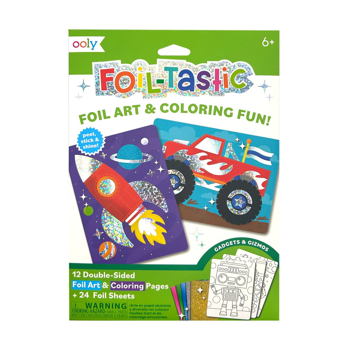 Ooly  Foil-tastic Art Kit Gadgets & Gizmos