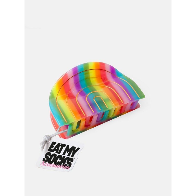 Eat My Socks Haarspeld Rainbow