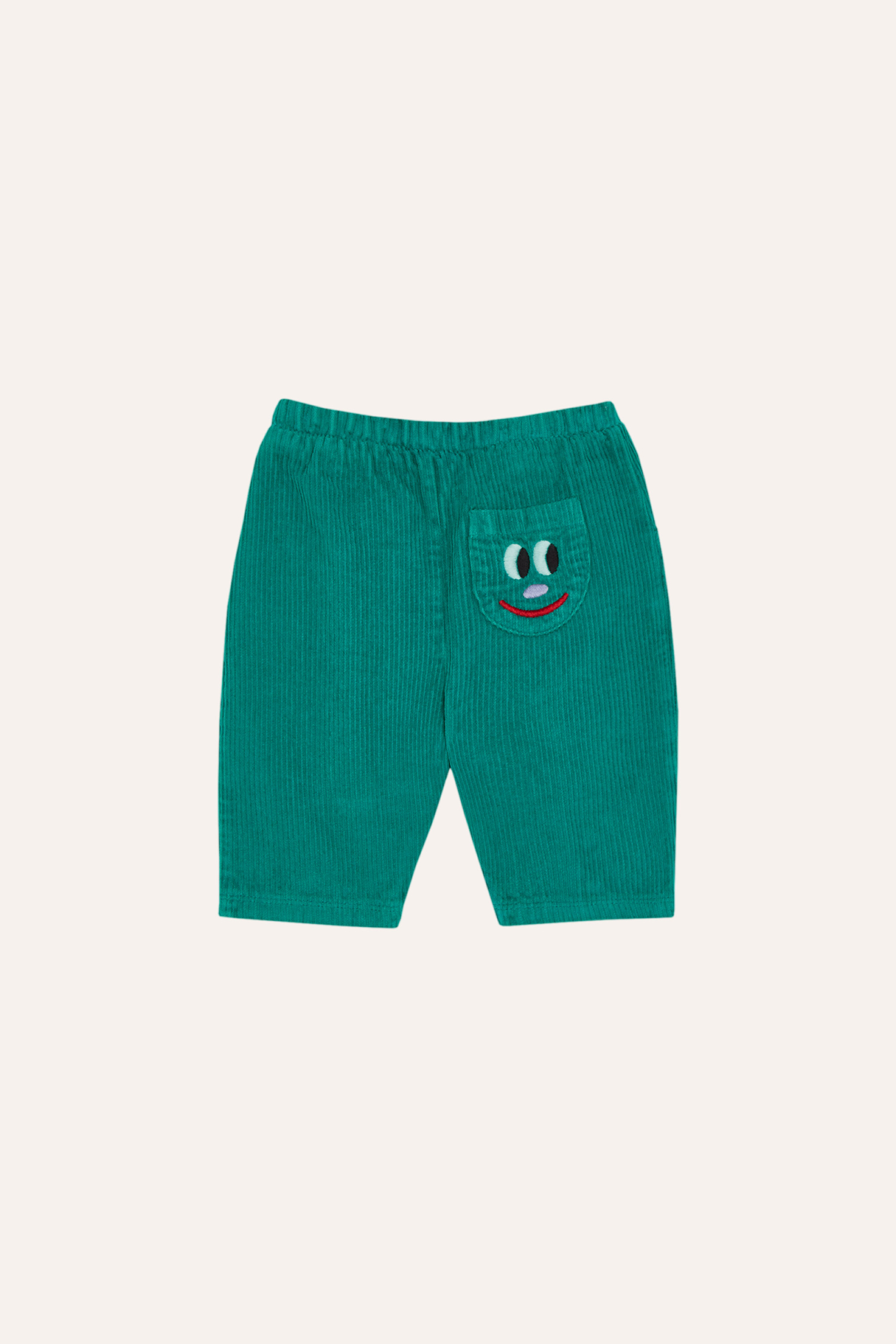 The Campamento Baby Broek Green Corduroy