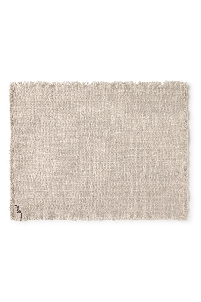 Lorena Canals Placemat Handloom Natural 38x50 cm - 2 stuks