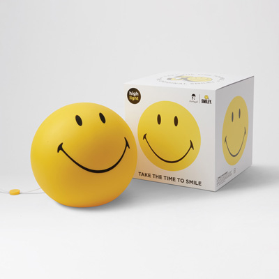 Mr.Maria Lamp LED Smiley XL High Light - 45x40 cm
