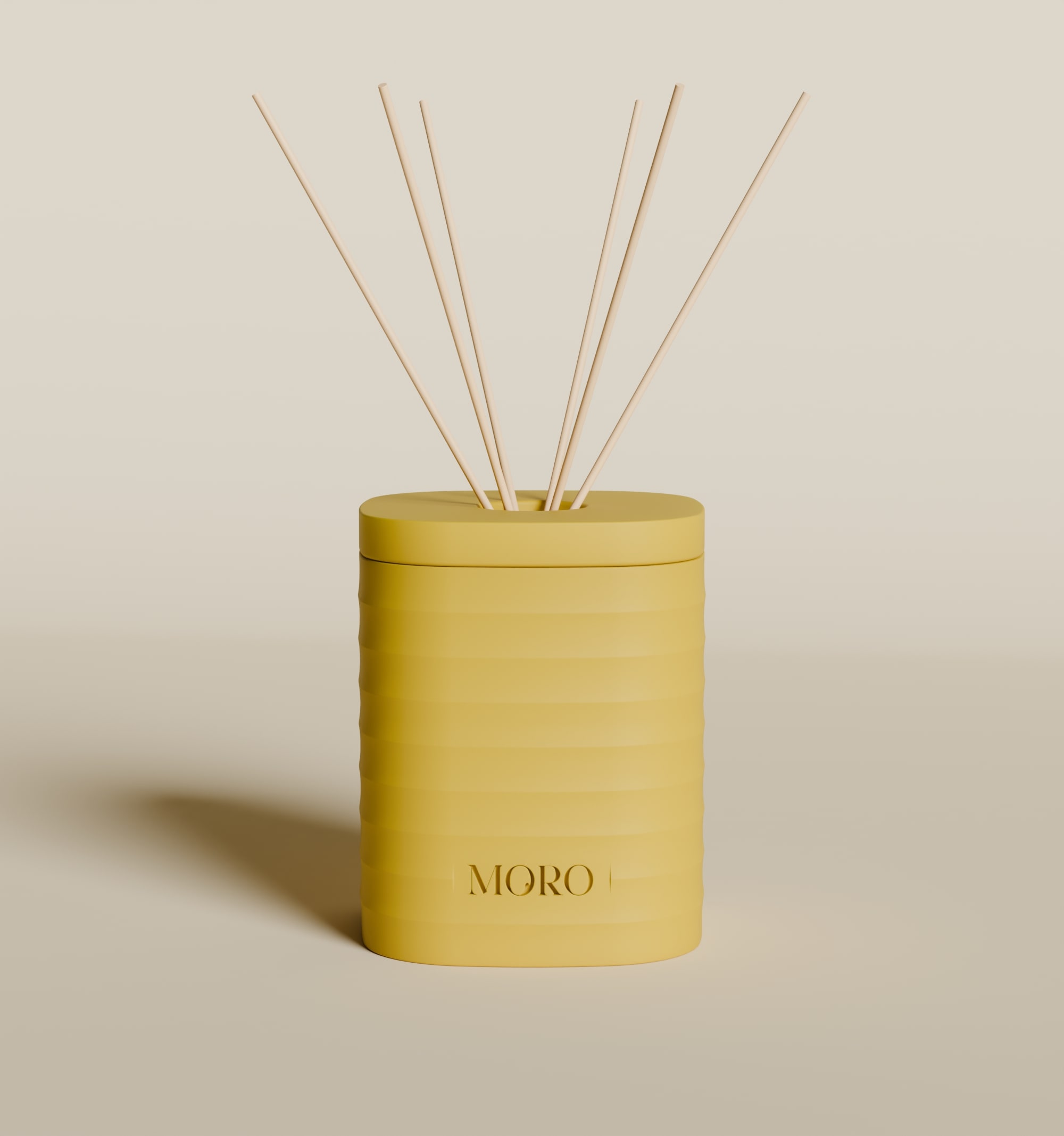 Moro Geurdiffuser Bergamot Jasmine 200ml - Geel