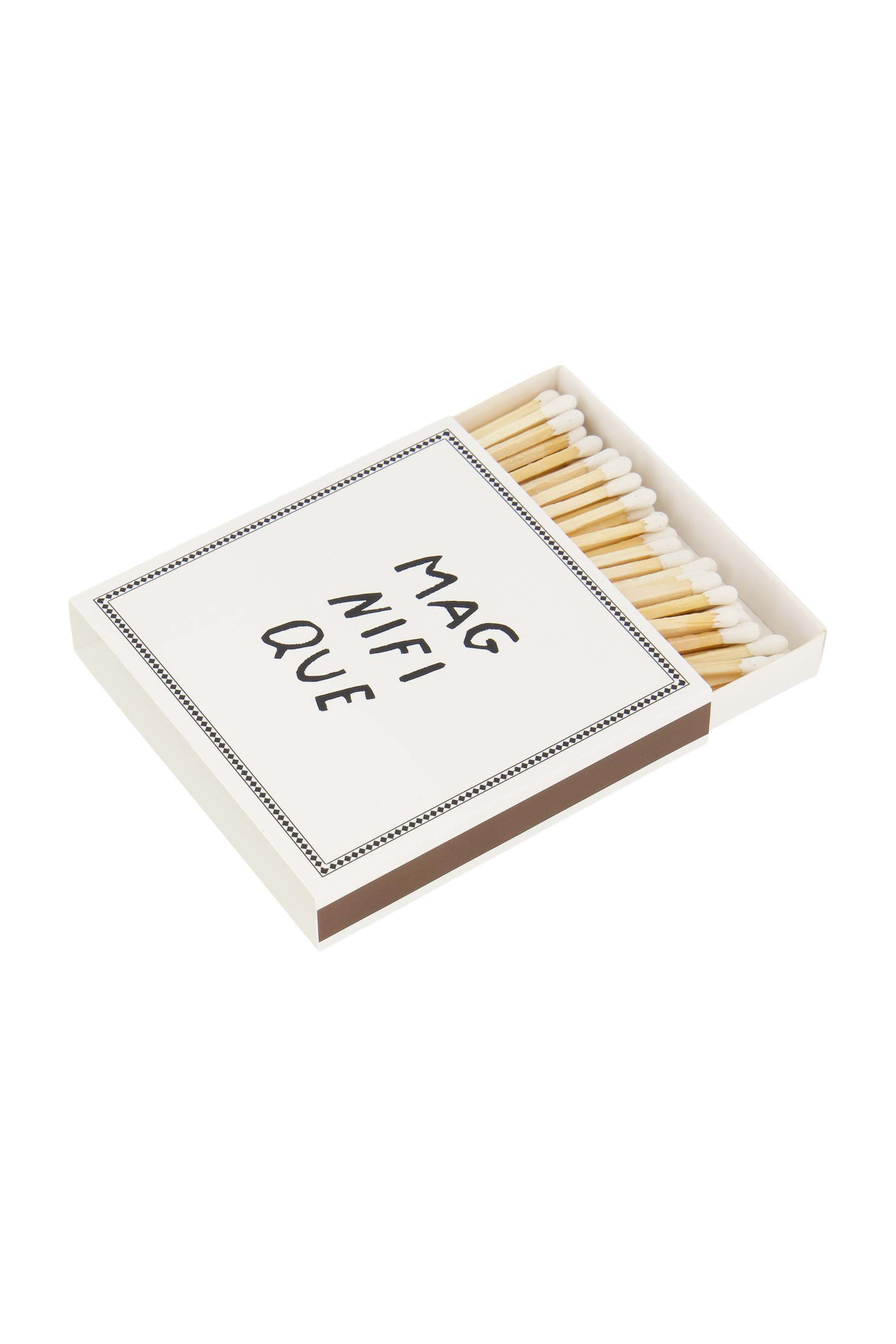 Zusss Lucifers Magnifique Wit-Zwart 10x1x6 cm