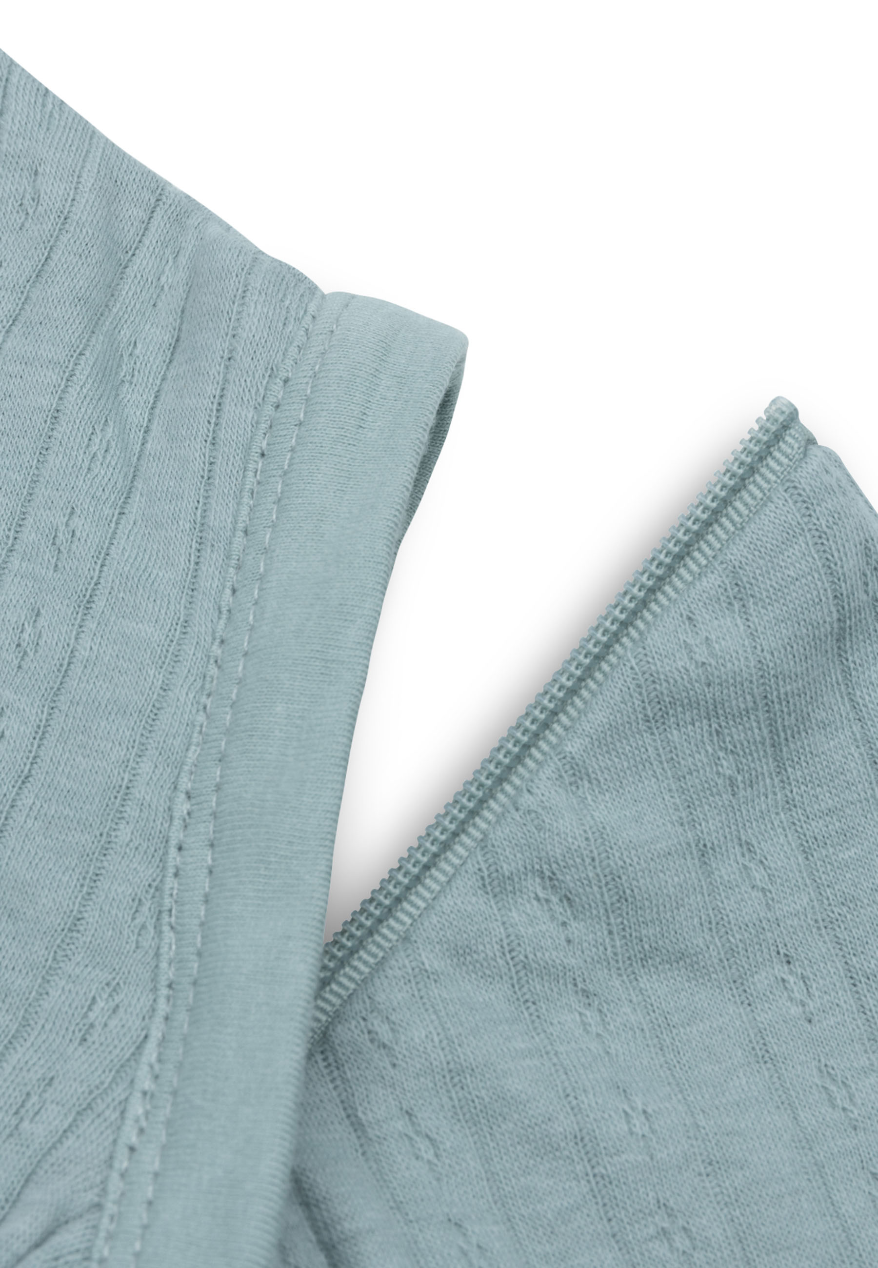 Jollein Slaapzak Newborn Mouw afritsbaar Ajour Sea Green 60 cm