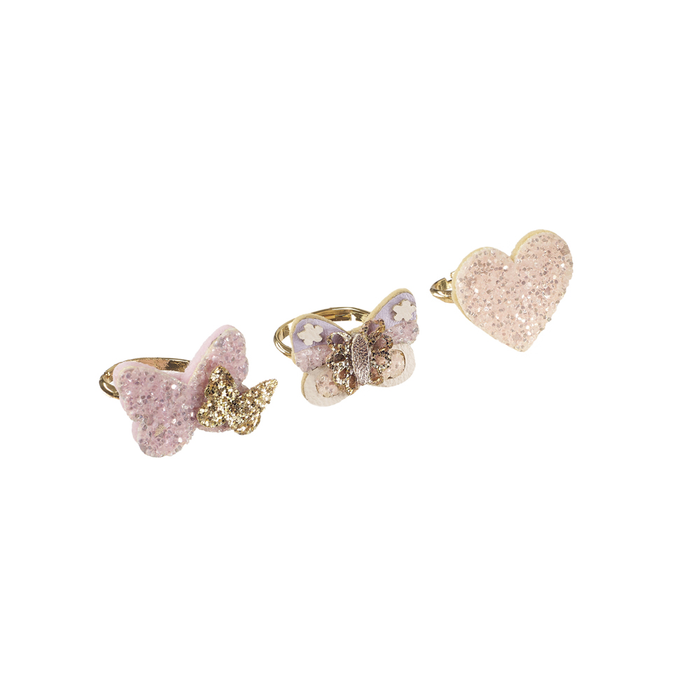 Rockahula Ring Set Fairytale Butterfly - 3 stuks