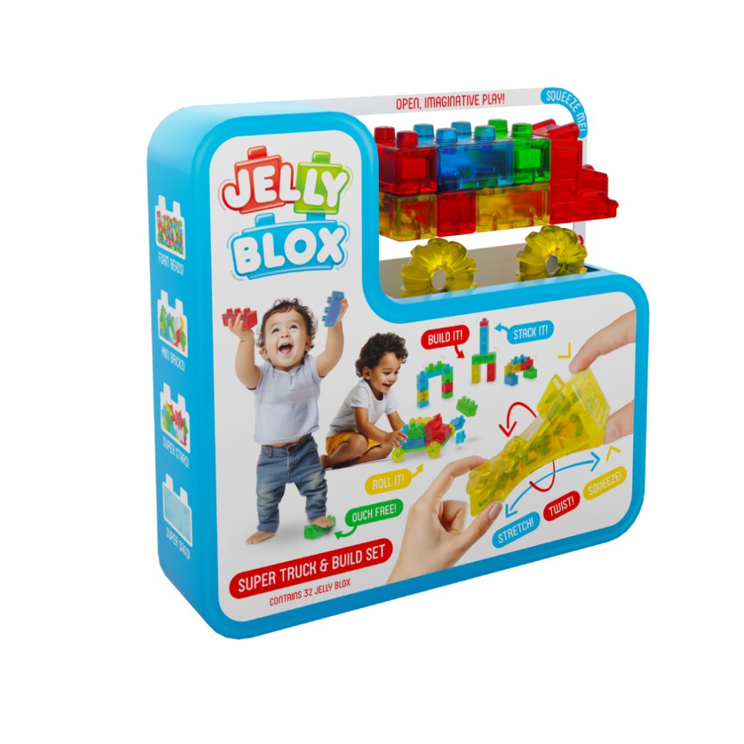 Jelly Blox - Voertuigen  35 blokken