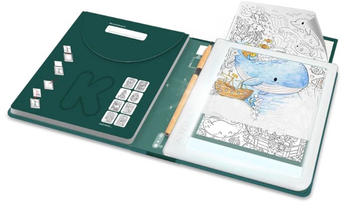 Kidywolf Kidydraw Pad Tekentablet Melo 30 Illustraties