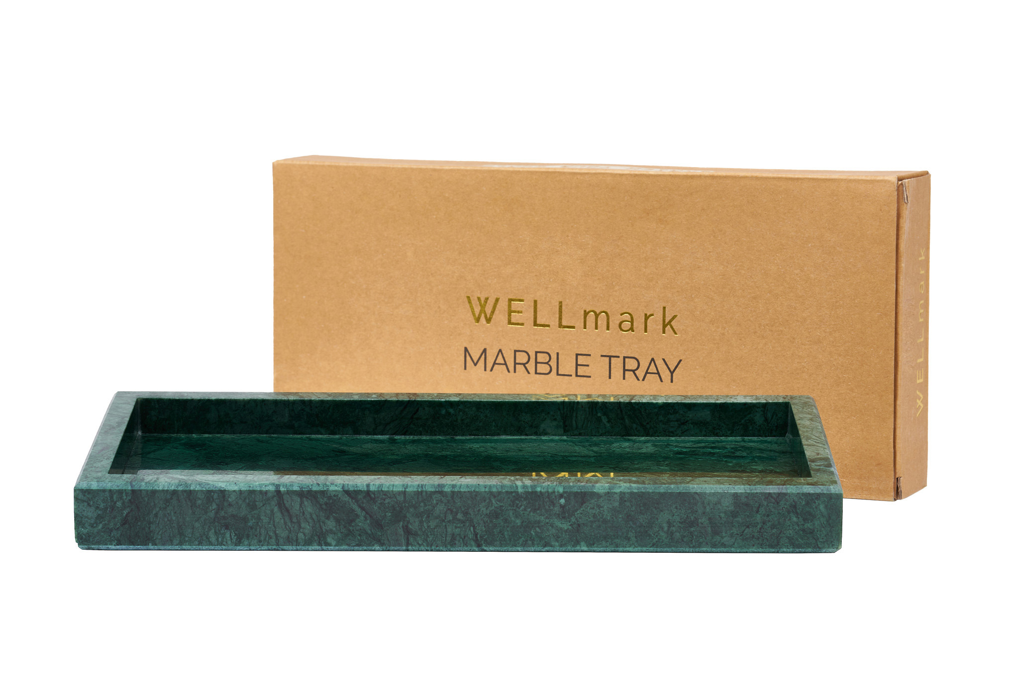 Wellmark Marble Tray Green 30x13x4 cm