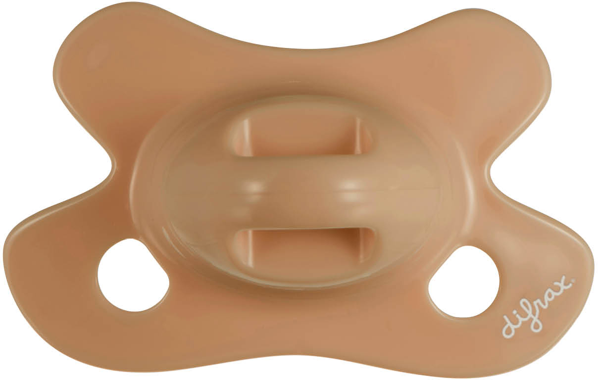 Difrax Fopspeen Natural Newborn Pure Uni-Caramel
