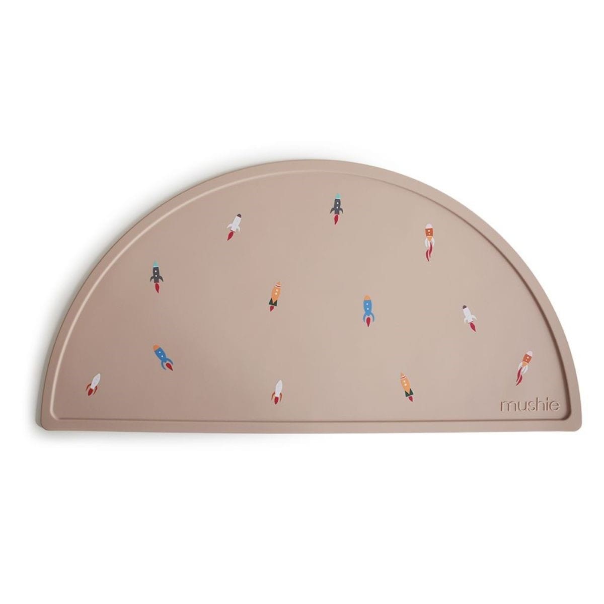 Mushie Placemat Silicone Rocket 48x23 cm