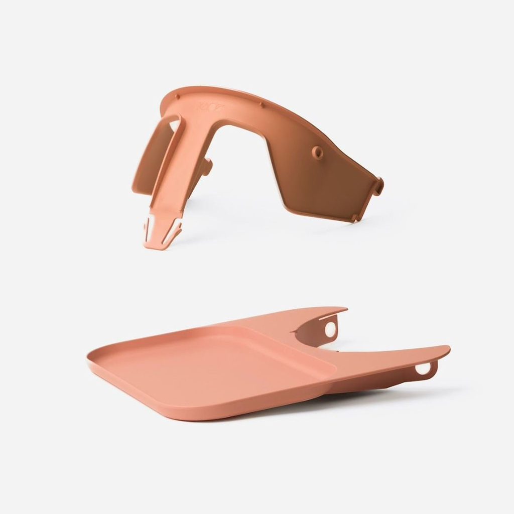 Kaos Veiligheidsbeugel + Eettablet Klapp Recycled Kunststof Terracotta Pink