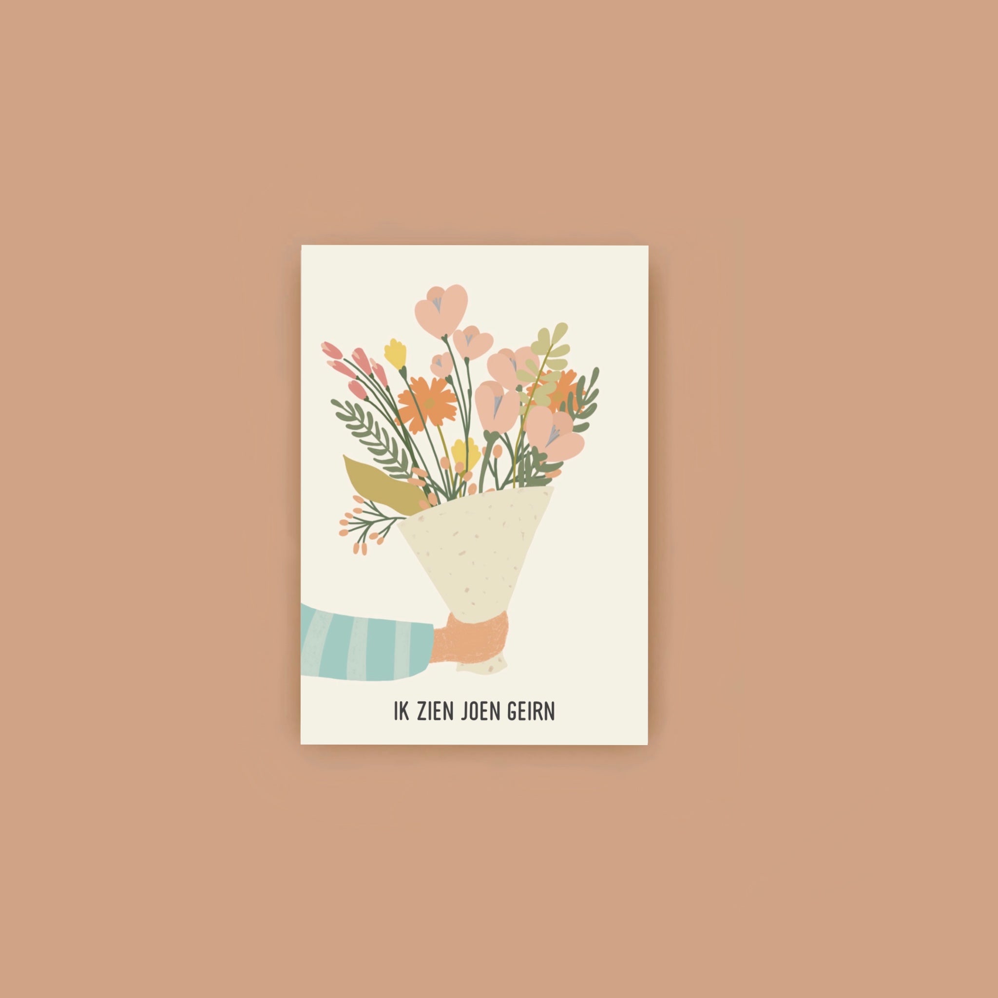 Moomade Wenskaart Ik Zien Joen Geirn