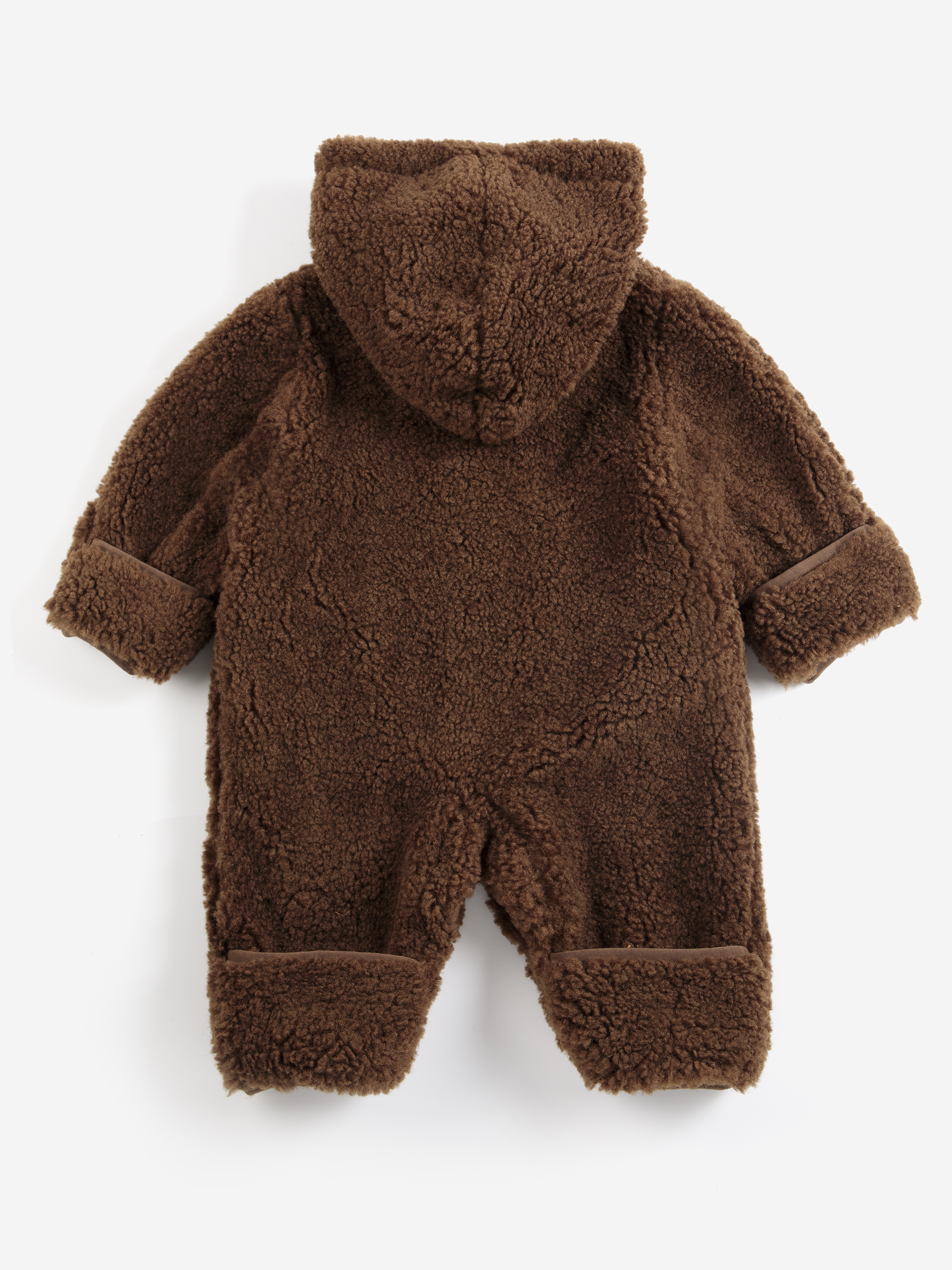 Bobo Choses Baby Onesie Schapenvacht Bruin