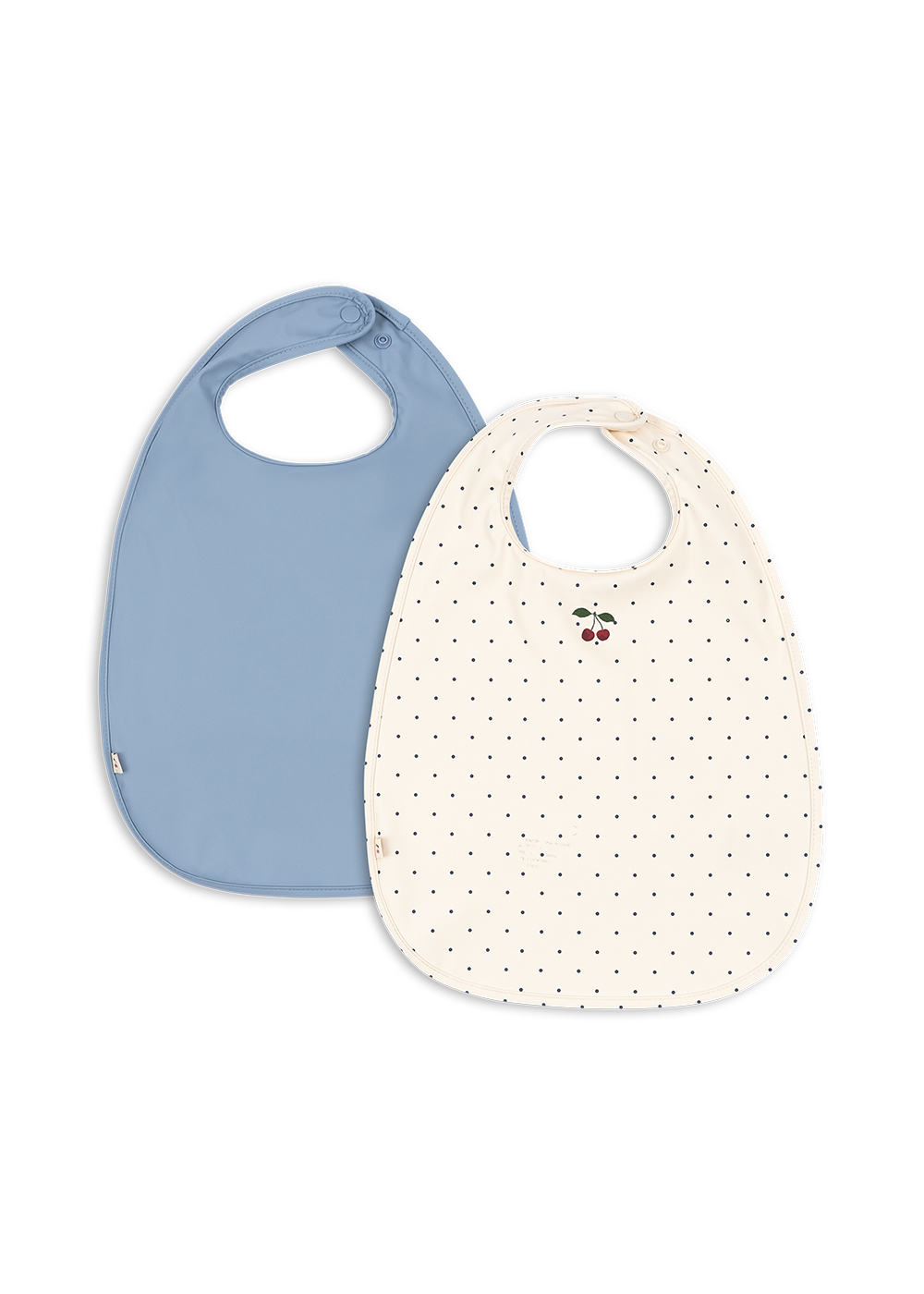 Konges Slojd Slab Dinner Navy Dot-Rain Washed - 2 stuks