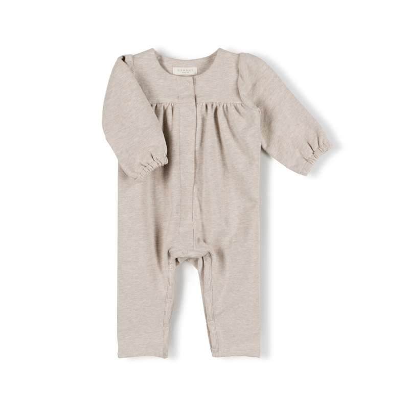 NIXNUT / snap suit / beige - 12 M