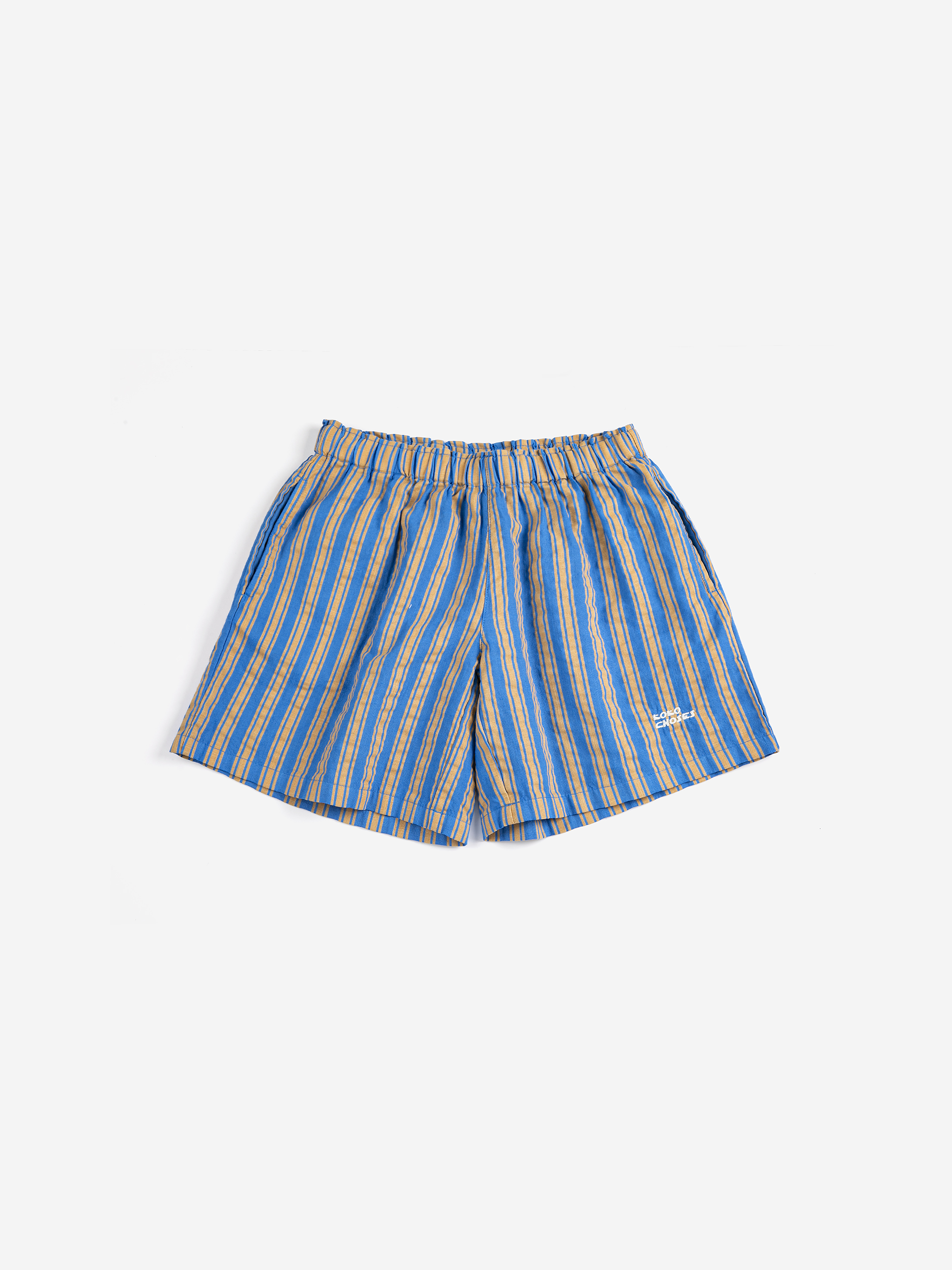 Bobo Choses Kids Short Bermuda New Hairline Navy Blue
